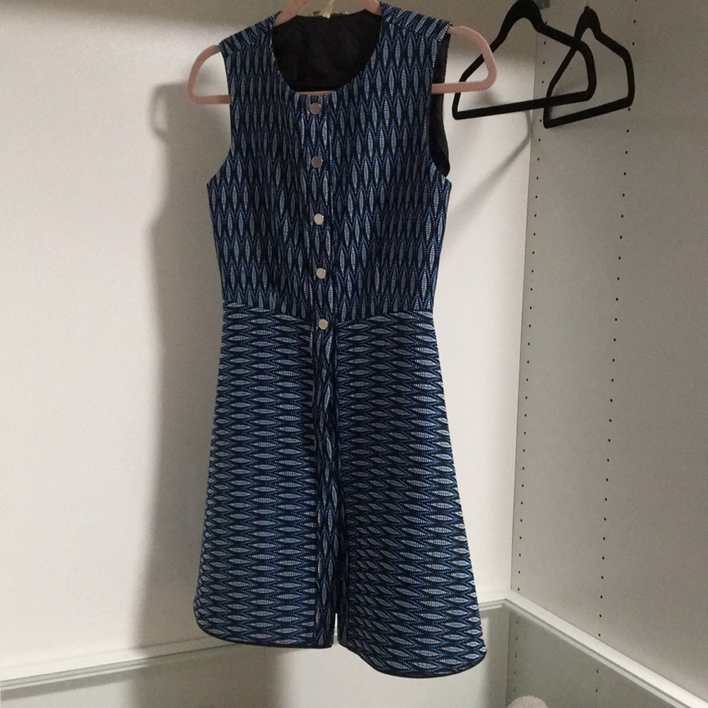 Maje A line blue dress  size1